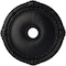 Ekena Millwork Heaton Ceiling Medallion (Fits Canopies up to 6 1/2"), 27 1/2"OD x 3 7/8"ID x 2 1/4"P, Steel Gray CM27HESGS - alternate 1
